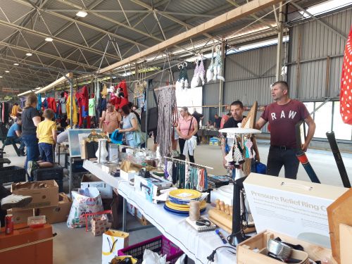 Rommelmarkt Breda : Schaatsbaan